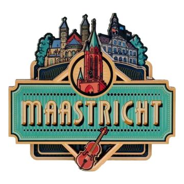 Magneet Maastricht - Vintage Blue 