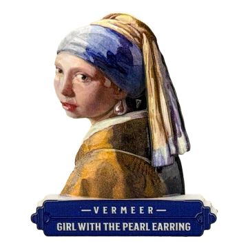 Ceramic Magnet "Vermeer" - Girl with a Pearl Earring