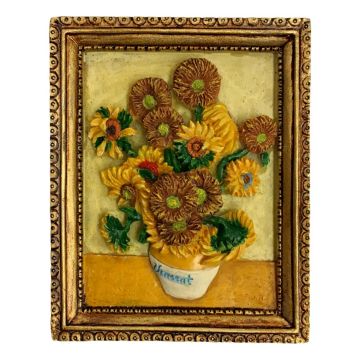Van Gogh Fridge Magnet - Sunflowers