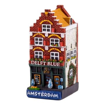 Mini Huisje Amsterdam "Delft Blue"