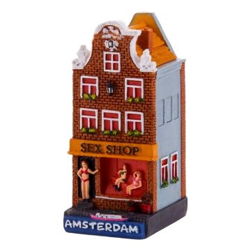 Mini Huisje Amsterdam "Sex shop"