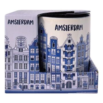 Mok Houses of Amsterdam (Delfts Blauw)