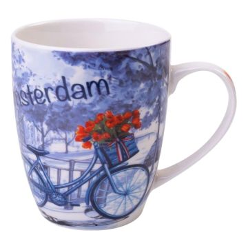 Mok Amsterdam Fiets, groot