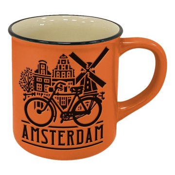 Mok Amsterdam - Oranje - Groot