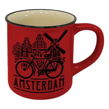 Mok Amsterdam - Rood - Groot