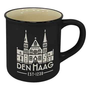 Mok "Den Haag" - Zwart - Groot