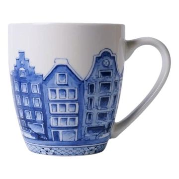 Koffiemok Grachtenhuisjes