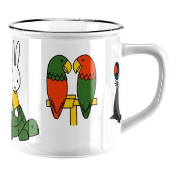 Retro Mug "Miffy with Animals"