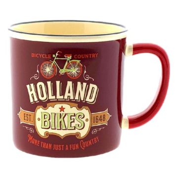 Mokje Vintage Holland Bikes Rood - Klein