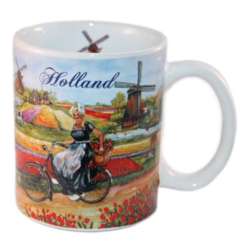 Mok Holland Fietst in cadeaudoosje