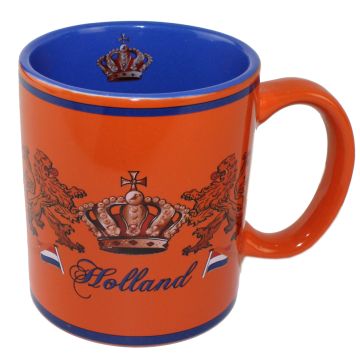 Mok Oranje Leeuw  Holland in cadeaudoosje