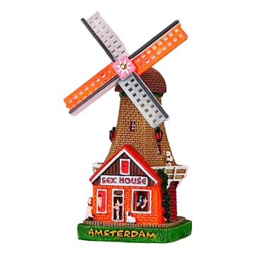 Molen Red Light Amsterdam 8 cm 