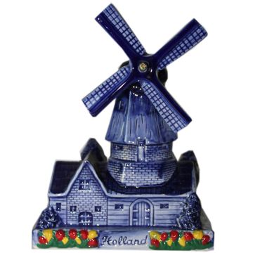 Stellingmolen Delfts blauw 14cm 