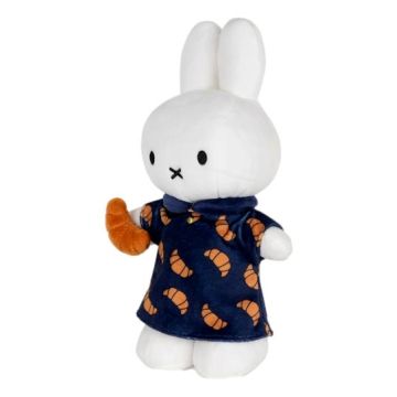 Miffy Plush Toy in Croissant Dress - 24 cm