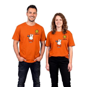 Unisex T-shirt Nijntje Holland Oranje 