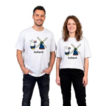 Unisex Nijntje T-shirt Holland – Wit
