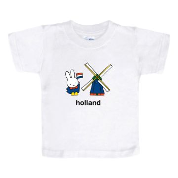 Miffy T-shirt Holland – White