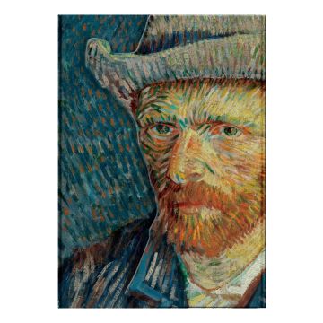 Notitieboek A5 Van Gogh Zelfportret - Magnetisch 