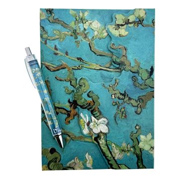 Notebook Almond Blossom A5 with pen