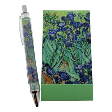 Notebook and pen "The Irises" Vincent van Gogh