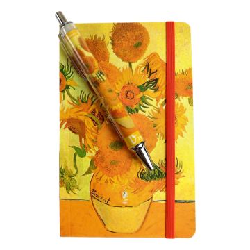 Notelet and Pen Sunflowers, Vincent van Gogh