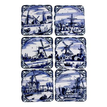 Onderzetters Holland Delfts Blauw