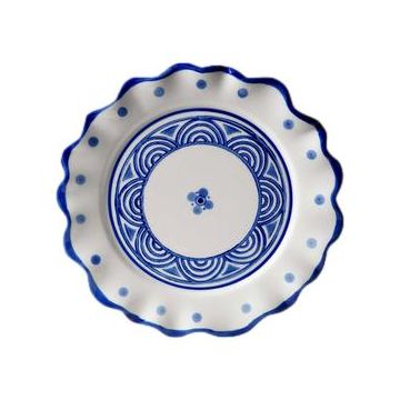 Ontbijtbord Golven Majolica - 21,5 cm