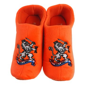Oranje leeuw klompsloffen