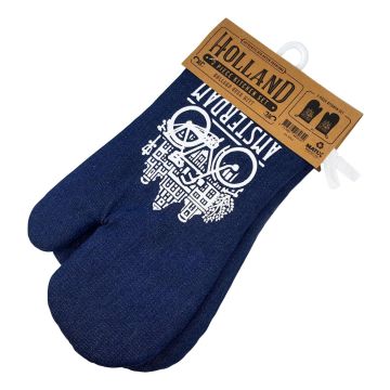 Keukenhandschoenen set - Amsterdam Blauw