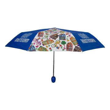 Paraplu "Compilatie" Amsterdam Blauw