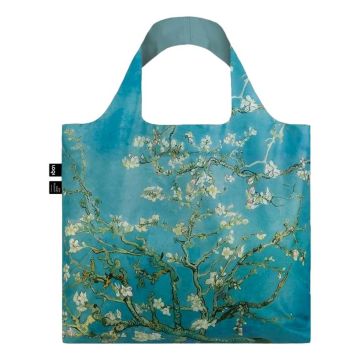 Loqi Foldable Shopper "Almond Blossom, Van Gogh"