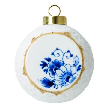 Christmas Bauble "Blue Blossom"