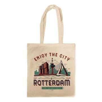 Shopper - Katoen "Rotterdam Enjoy the City" 