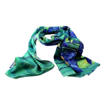 Scarf "Irises", Vincent Van Gogh