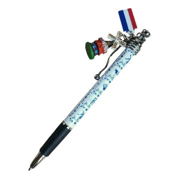 Pen Dutch Tiles with Mill Beads