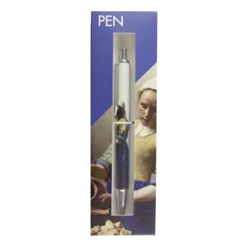 Balpen in doosje, Melkmeisje, Vermeer