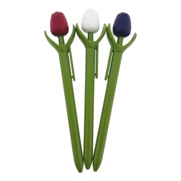 Tulip Pen Set - Red, White, Blue