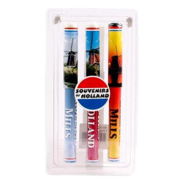 Pennen set Molen kleur