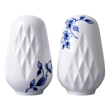Pepper & Salt Set "Blue Fold" H9cm 