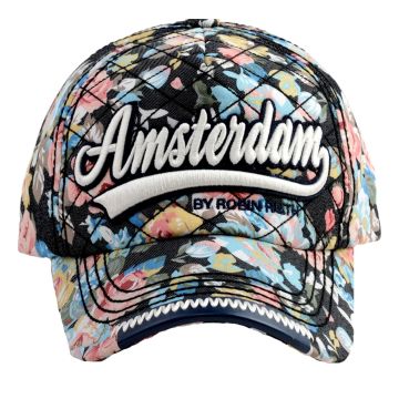 Pet Amsterdam Zwarte Bloemen