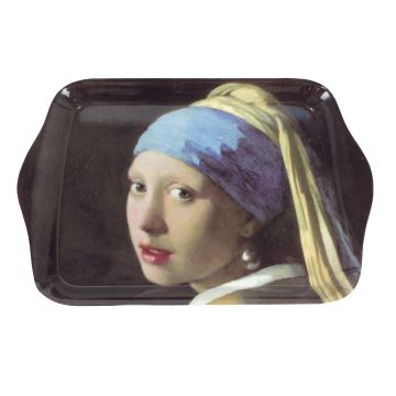 Servingtray with Vermeers Girl with Pearl