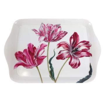 Dienblad met de drie tulpen
