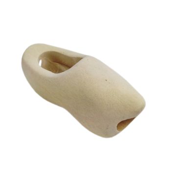 Houten sjaalklomp Blank