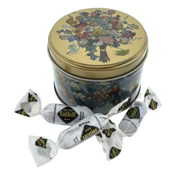 Cadeau Blikje Van Gogh Bloemen met Hopjes