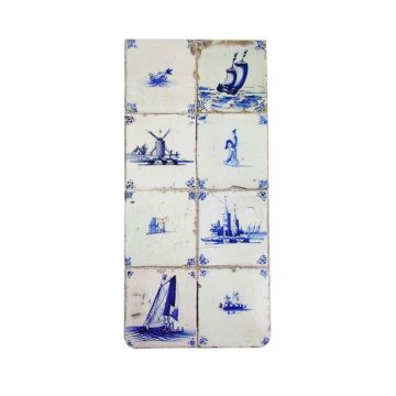 Bookmark Delft Blue Tiles