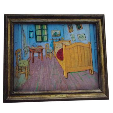Koelkastmagneet "De  Slaapkamer", Vincent van Gogh