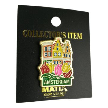Pin "Drie Tulpen Amsterdam"