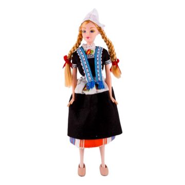 Pop Sandy in Volendam Kostuum Zwart