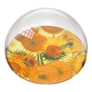 Paperweight Sphere Sunflowers