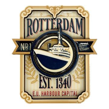 Koelkast Magneet Rotterdam Harbour City
